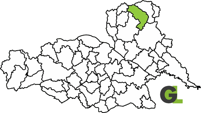 Občina Gornji Petrovci zemljevid