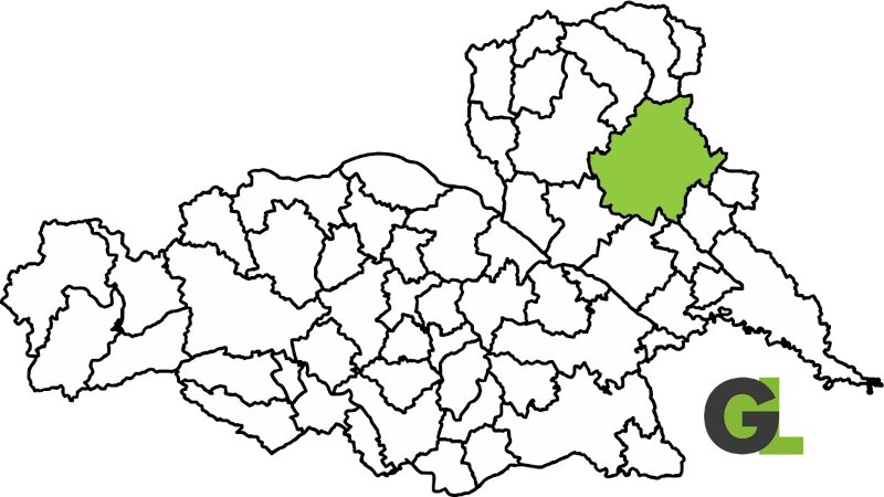 Občina Moravske Toplice zemljevid